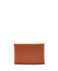 Pre-Owned Hermes Calvi Duo Card Holder Evercolor