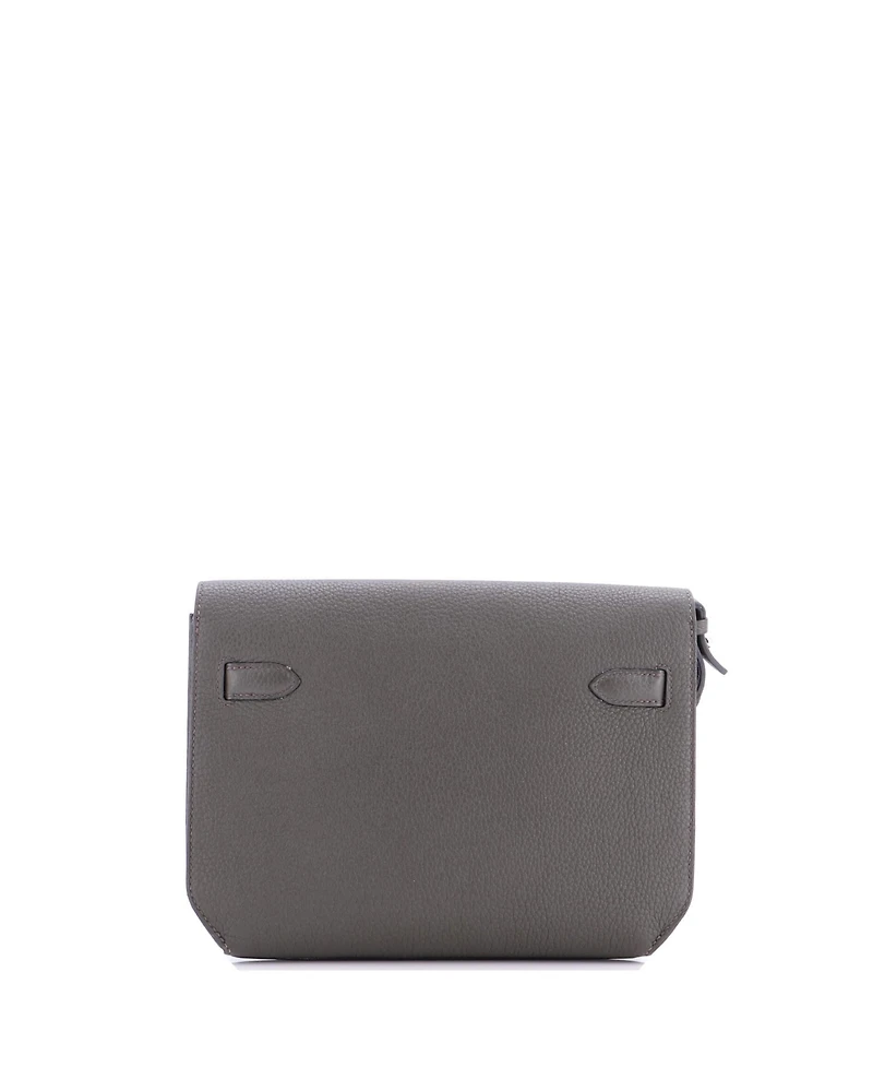 Pre-Owned Hermes 25 Kelly Depeches Pouch Togo