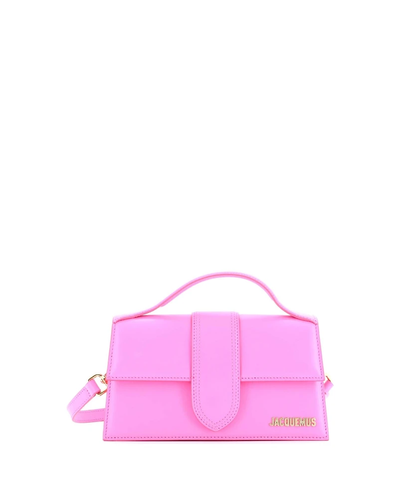 Pre-Owned Jacquemus Le Grand Bambino Flap Bag Leather