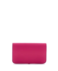 Pre-Owned Hermes Dogon Duo Combined Wallet Leather