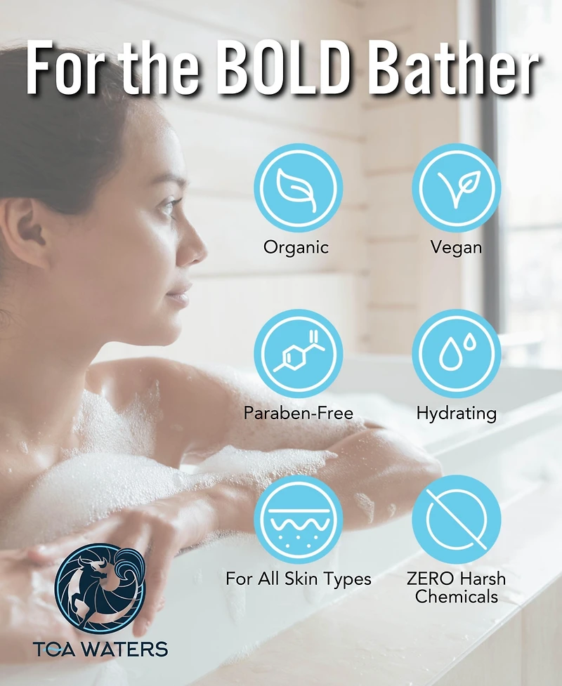 Toa Waters Moonpearl Garden Bubble Bath