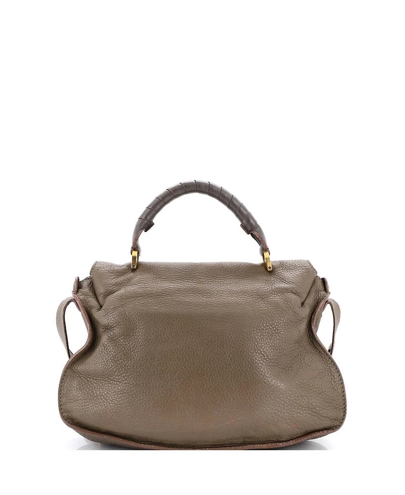 Pre-Owned Chloe Medium Marcie Top Handle Bag Leather