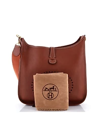 Pre-Owned Hermes Gm Evelyne Bag Gen I Clemence