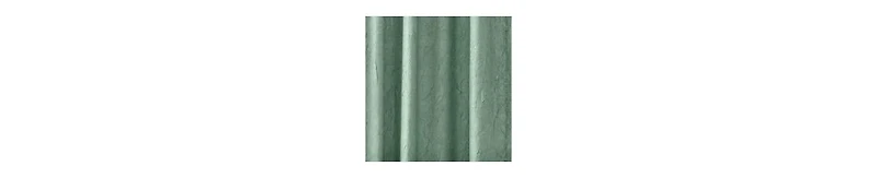 Ellis Curtain Portland Crushed Taffeta Rod Pocket Tailored Panel - 48"x63", Spa