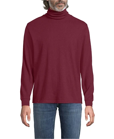 Lands' End Men's Super-t Turtleneck