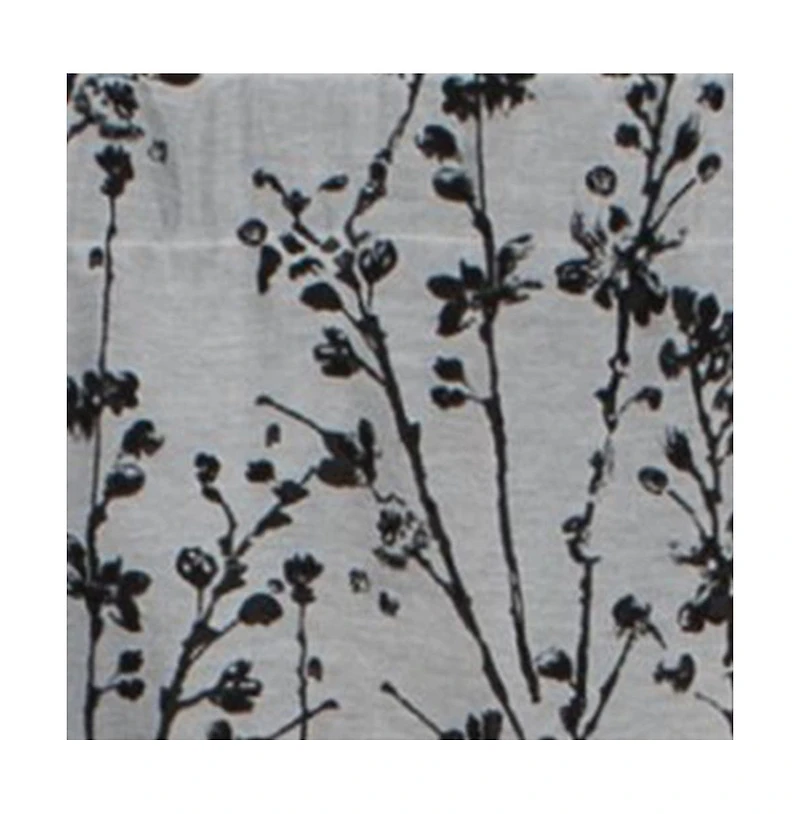 Ellis Curtain Meadow High Quality Room Darkening Solid Natural Color Lined Scallop Window Valance - 50 x15" Chrome
