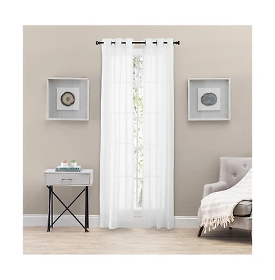 Ellis Curtain Serenity Grommet Top Grommet Top Pairs - 80x84, White