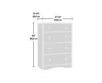 Casainc Storage Cabinet with 4 Drawers