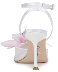 Jessica Simpson Women's Vilyria Orchid Embellished Mid-Heel Pumps