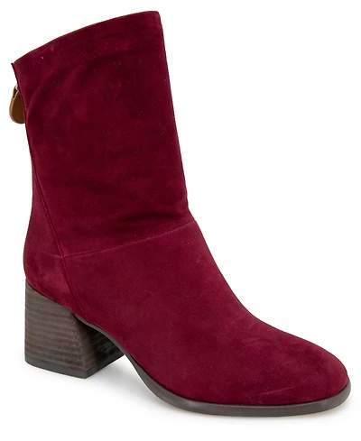 Gentle Souls Women's Sarnac Round Toe Side Zip Boots