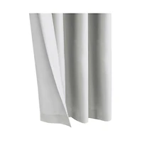 Thermaplus Alpine Blackout Premium Stylish and Functional Grommet Curtain Panel 52" x 108" White