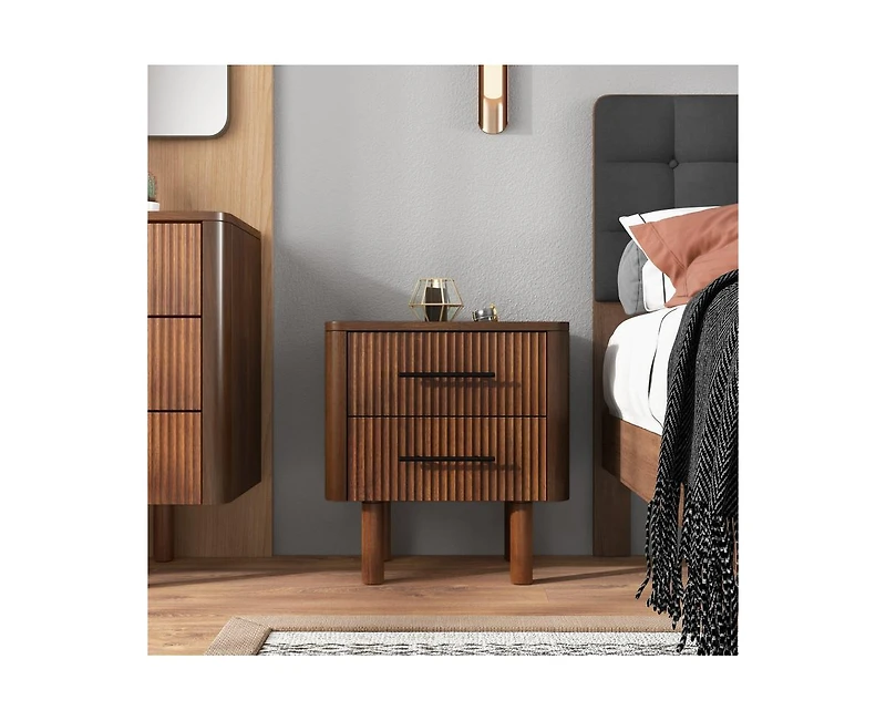 Casainc Storage Cabinet with 2 Drawers