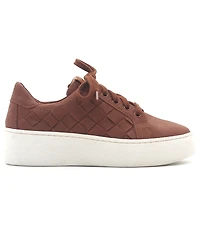 Gentle Souls Women's Kindy Woven Round Toe Sneakers