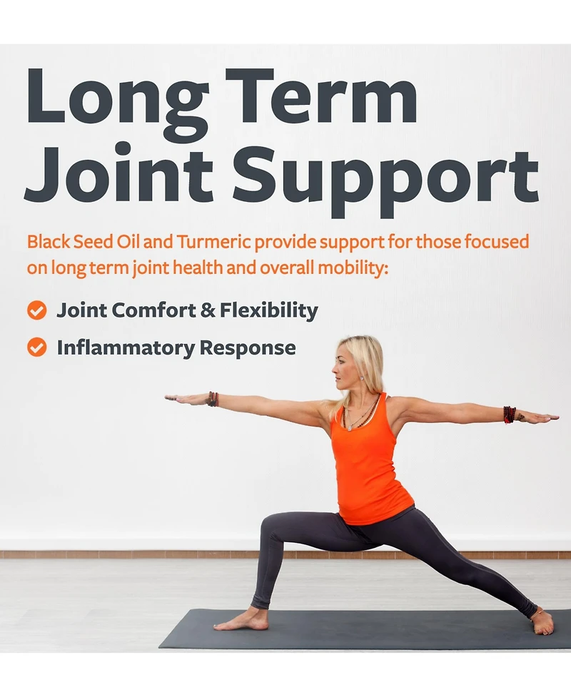 Healths Harmony Black Seed Oil + Turmeric, 60ct