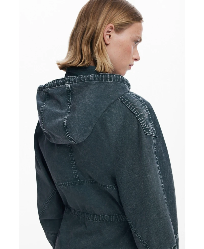 Desigual Women's Short parka jacket