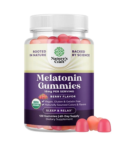 Melatonin 10mg gummies , Raspberry flavors, 120ct