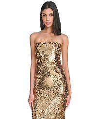 Eliza J Women's Embellished Strapless Dress