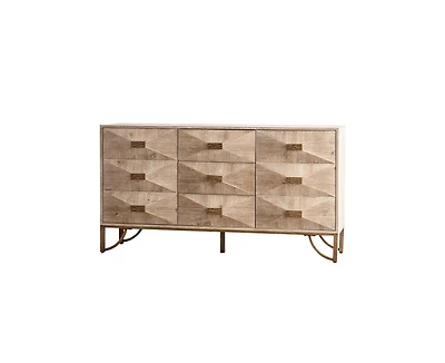 Casainc Storage Cabinet with 3 Drawers