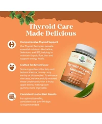 Thyroid Support Gummies, Apple, 60ct