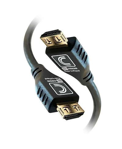 Comprehensive 9' MicroFlex Pro Av/It Integrator Series 8K 48Gbps Hdmi Cable with ProGrip, Jet Black