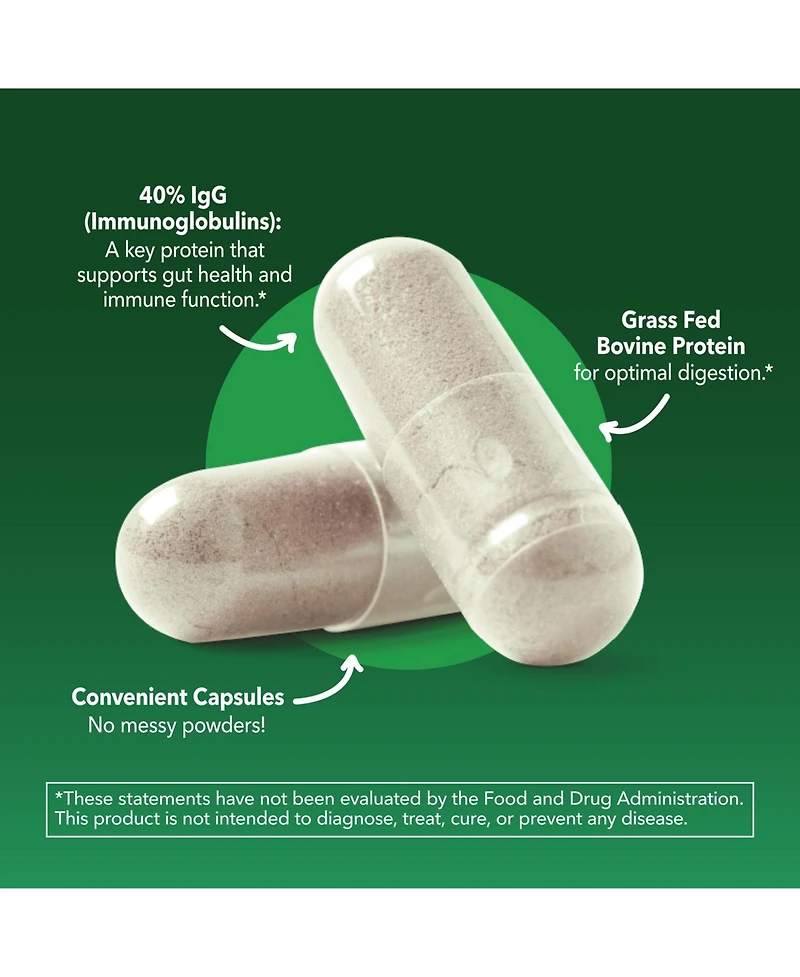 Colostrum 40% IgG, 90ct