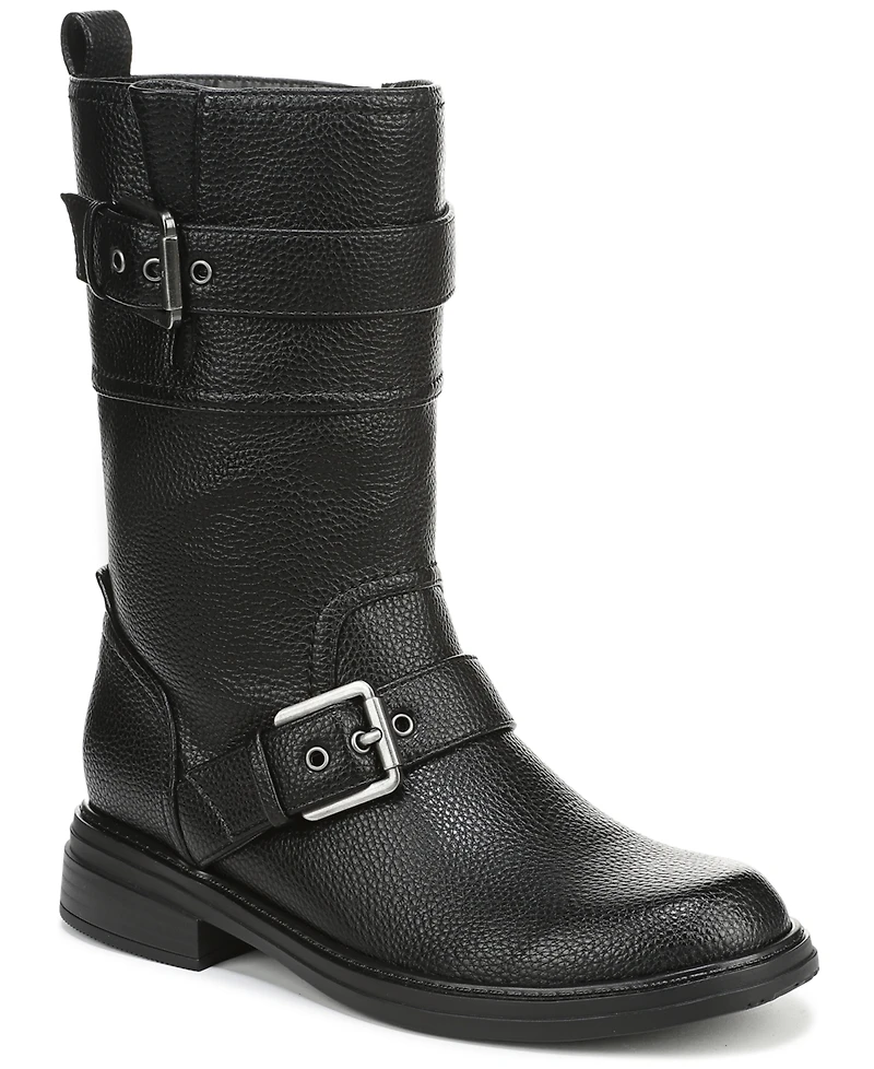 Naturalizer Women's Latoya Mid-Shaft Moto Boots