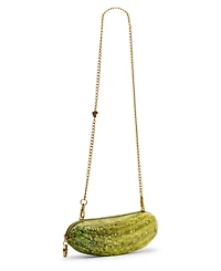 Betsey Johnson a Big Dill Small Crossbody Bag