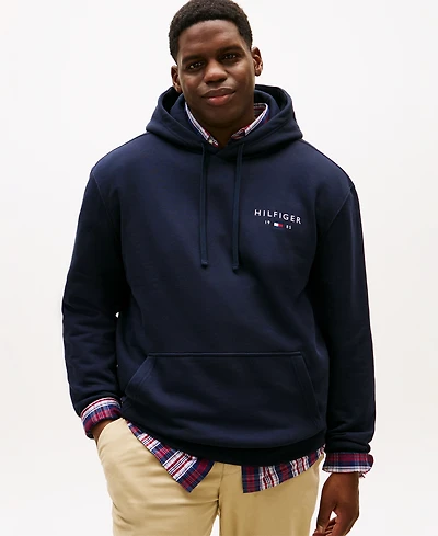 Tommy Hilfiger Men's Big & Tall Hooded Sweatshirt