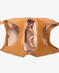 Style & Co Whip-Stitch Soft 4-Poster Tote