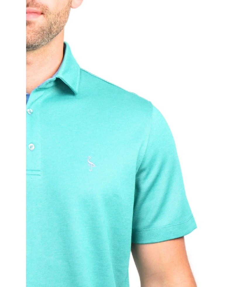 Tailorbyrd Men's Solid Modal Polo