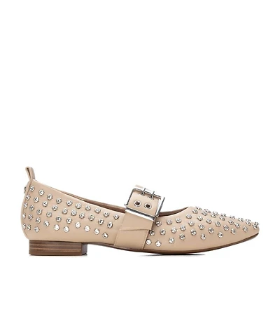Women's Mary Jane Studded Ballet Flats By Xti