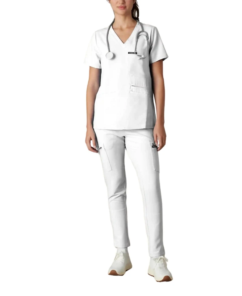 Members Only Women's Palermo 4-Pocket Scrub Top