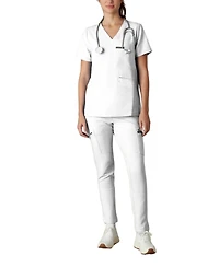 Members Only Women's Palermo 4-Pocket Scrub Top