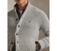 Polo Ralph Lauren Men's Donegal Mock Neck Cardigan
