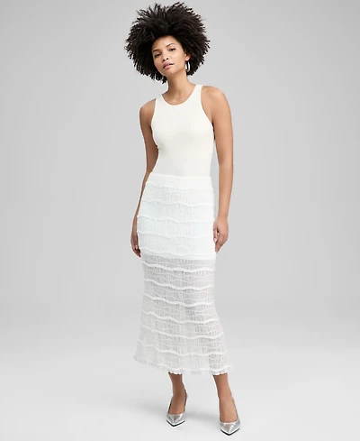 And Now This Women's Textured Maxi Skirt, Macy's Exclusive