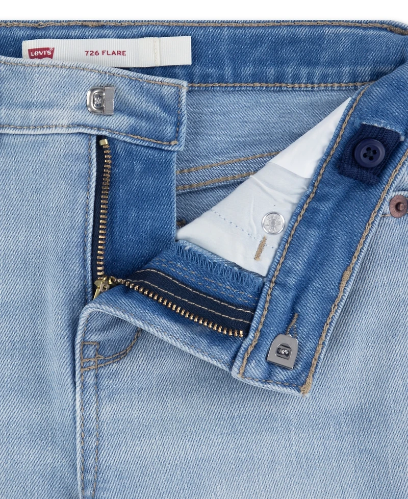 Levi's Girls 2T-6X 726 High-Rise Flare Jeans