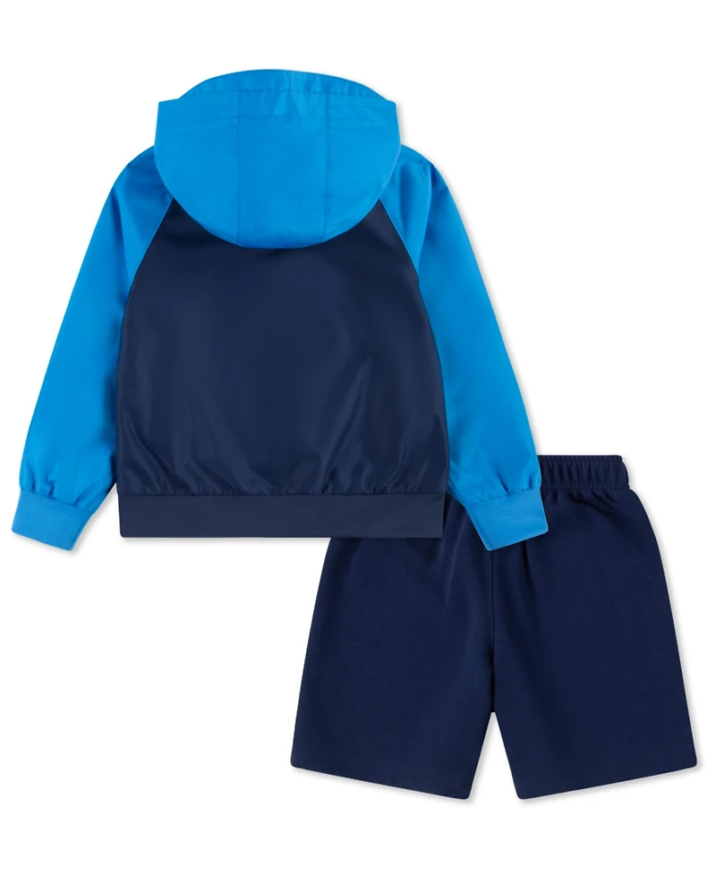 Nike Boys Toddler 2T-4T 2-Piece Windrunner Long-Sleeve Jacket and Shorts Set