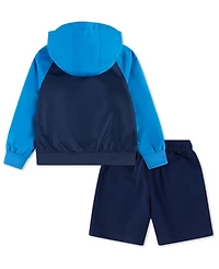 Nike Boys Toddler 2T-4T 2-Piece Windrunner Long-Sleeve Jacket and Shorts Set