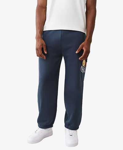 True Religion Men's Patch Vintage Baggy Joggers