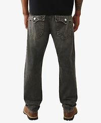 True Religion Men's Ricky Straight Flap Pocket Jeans