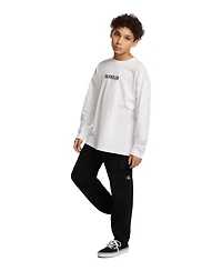 Calvin Klein Boys 8-20 Impact Font Long Sleeve T-Shirt