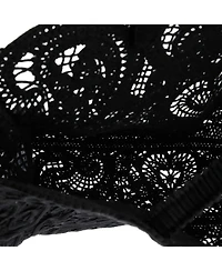 Pre-Owned Dolce & Gabbana Large Beatrice Tote Bag Crochet Lace Jacquard
