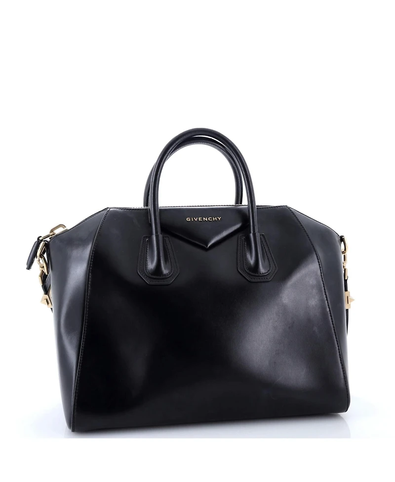 Pre-Owned Givenchy Medium Antigona Bag Glazed Leather