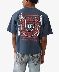 True Religion Men's Skeleton Thumb T-Shirt