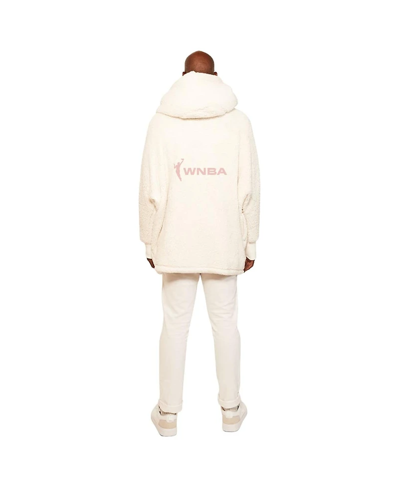 Jill Martin Men's and Women's Wnba Breast Cancer Awareness Oversized Hooded Sweater