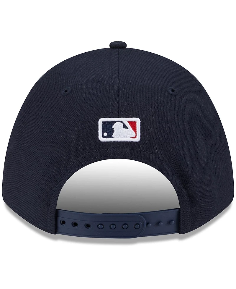 New Era Men's Navy Boston Red Sox 2025 Mlb Postseason Side Patch 9FORTY Adjustable Hat