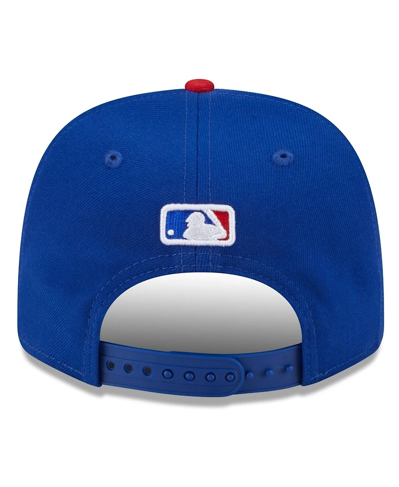 New Era Men's Royal Chicago Cubs 2025 Mlb Postseason Side Patch 9SEVENTY Adjustable Hat
