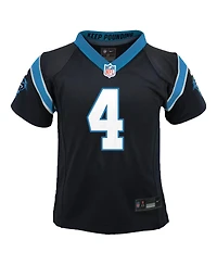 Nike Preschool Tetairoa McMillan Black Carolina Panthers Team Game Jersey