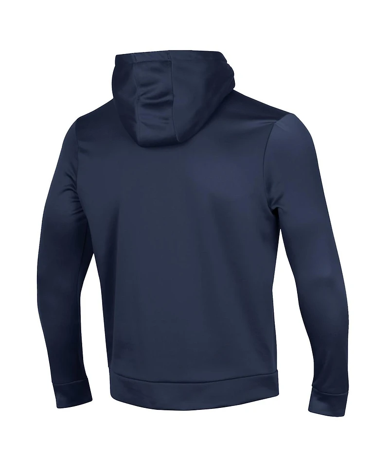 Under Armour Men's Navy Notre Dame Fighting Irish Leprechaun Fleece Hoodie