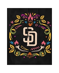 New Era Men's Black San Diego Padres Dia de los Muertos Brushed Fleece Hoodie
